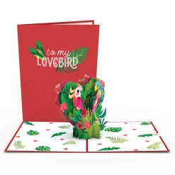 Lovepop Greeting Cards|Valentine'S Day 2/14|To My Lovebird Pop-Up Card
