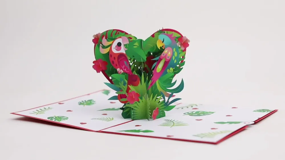 Lovepop Greeting Cards|Valentine'S Day 2/14|To My Lovebird Pop-Up Card