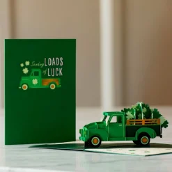 Lovepop St. Patrick'S Day 3/17|Truckloads of Luck Pop-Up Card