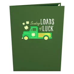 Lovepop St. Patrick'S Day 3/17|Truckloads of Luck Pop-Up Card