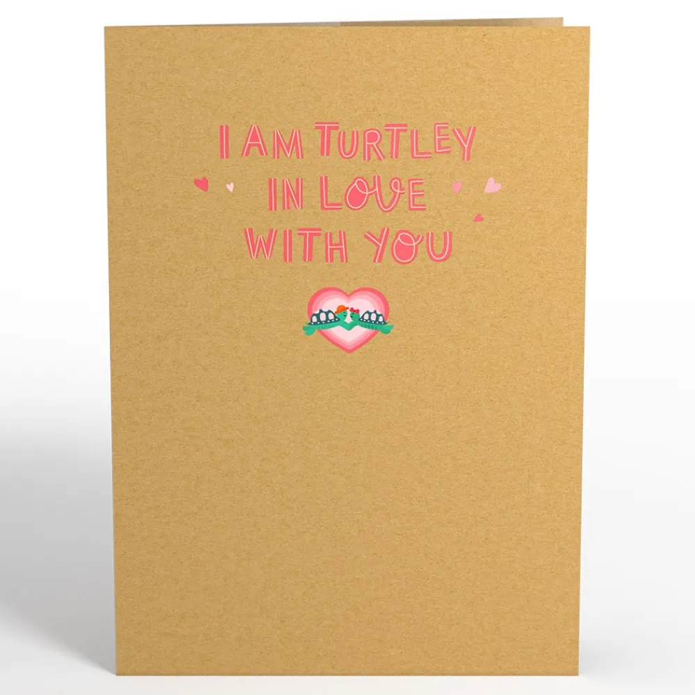 Lovepop Greeting Cards|Anniversary|Turtley in Love Pop-Up Card