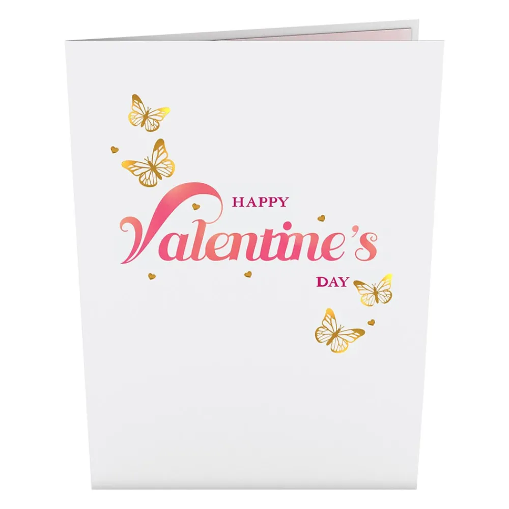 Lovepop Greeting Cards|Valentine'S Day 2/14|Valentine’s Day Butterfly Pop-Up Card