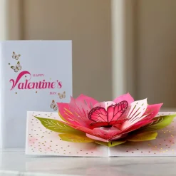 Lovepop Greeting Cards|Valentine'S Day 2/14|Valentine’s Day Butterfly Pop-Up Card