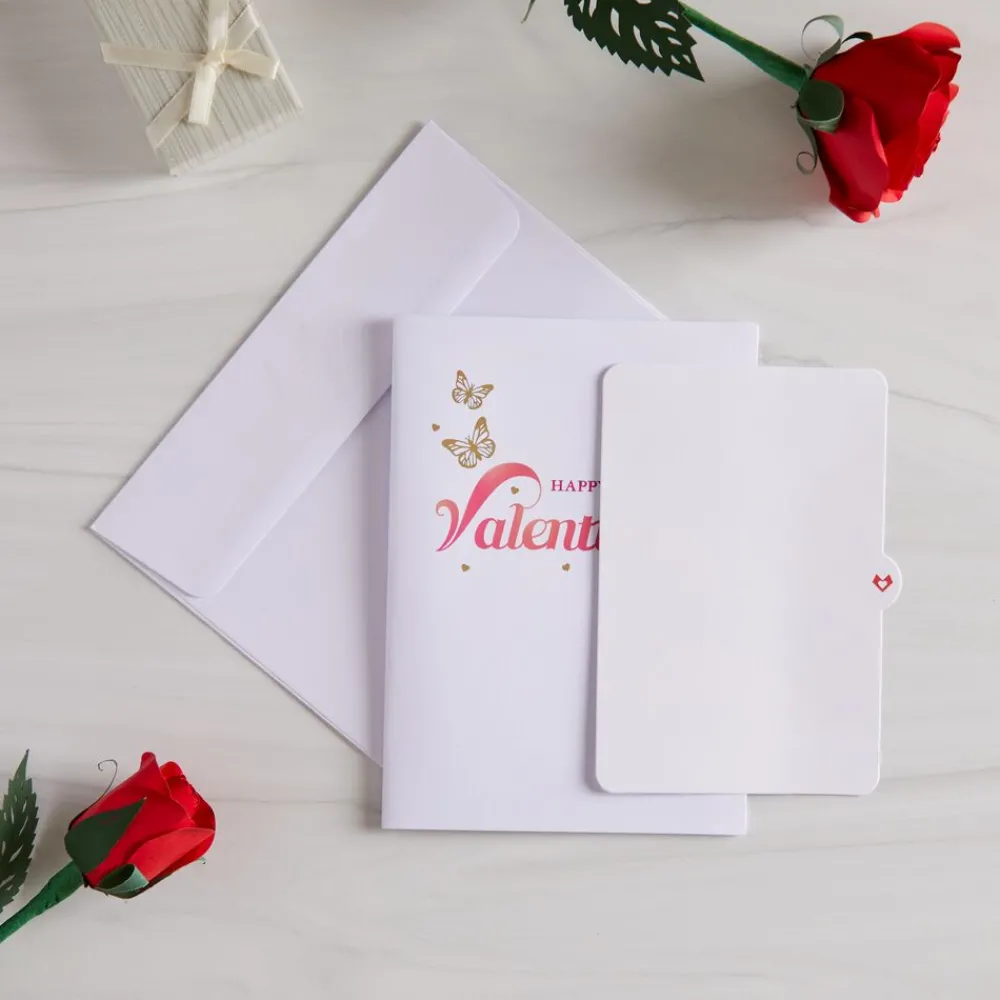 Lovepop Greeting Cards|Valentine'S Day 2/14|Valentine’s Day Butterfly Pop-Up Card