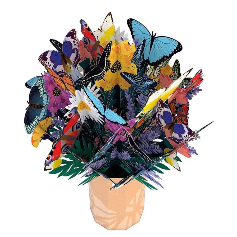 Lovepop Pop-Up Bouquets|Card & Gift Bundles|Valentine's Day Butterfly Bundle