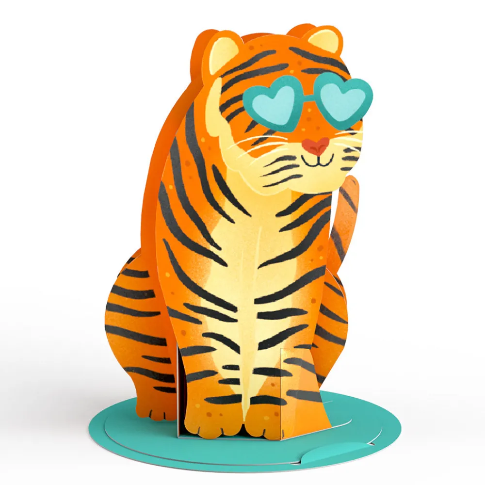 Lovepop Valentine'S Day 2/14|Kids|Valentine’s Day Safari Assorted Cards Kids Classroom 24-Pack