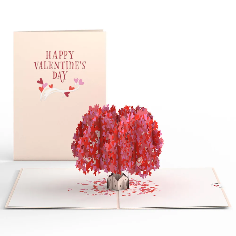 Lovepop Greeting Cards|Valentine'S Day 2/14|Valentine’s Day Tree Pop-Up Card