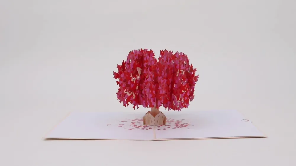 Lovepop Greeting Cards|Valentine'S Day 2/14|Valentine’s Day Tree Pop-Up Card