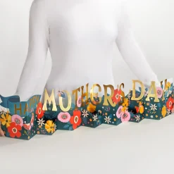 Lovepop Decor|Mother'S Day 5/11|Vibrant Blooms Mother's Day Loooooong Card™ (Expands to 2 feet)