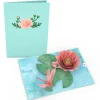 Lovepop Get Well|Mother'S Day 5/11|Water Lily Dragonfly Pop-Up Card