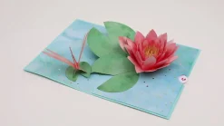 Lovepop Get Well|Mother'S Day 5/11|Water Lily Dragonfly Pop-Up Card
