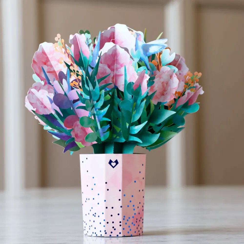 Lovepop Pop-Up Bouquets|Get Well|Watercolor Rose Bouquet