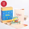 Lovepop Value Packs|Birthday|Whimsical Birthday Box Set (Assorted 12-Pack): Paperpop® Card