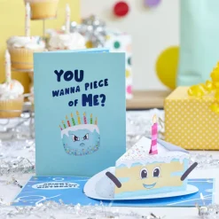 Lovepop Birthday|Whimsical Birthday Cake Slice Pop-Up Card