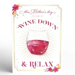 Lovepop Greeting Cards|Mother'S Day 5/11|Wine Down and Relax Mother's Day Pop-Up Card