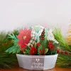 Lovepop Christmas 12/25|Winter Flower Basket Decoration