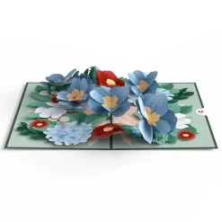 Lovepop Christmas 12/25|Winter Frosted Botanicals Pop-Up Card