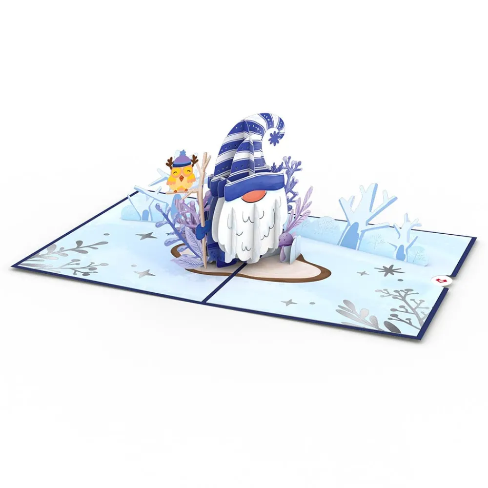 Lovepop Pop-Up Bouquets|Card & Gift Bundles|Winter Holiday Gnome Bundle