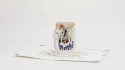 Lovepop Greeting Cards|Christmas 12/25|Winter Jar Pop-Up Card