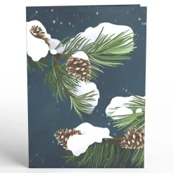 Lovepop Greeting Cards|Winter's Eve Vigil Pop-Up Card