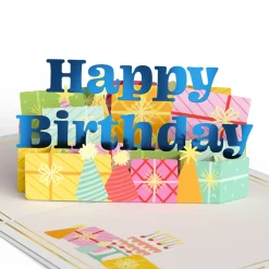 Lovepop Greeting Cards|Birthday|Wishing You a Happy Birthday Pop-Up Card