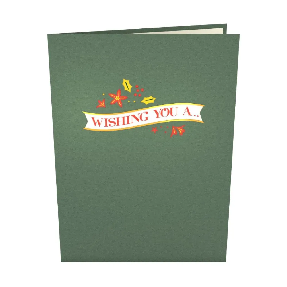 Lovepop Christmas 12/25|Wishing You a Merry Christmas Pop-Up Card