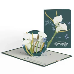 Lovepop Greeting Cards|Religious|With Deepest Sympathy Pop-Up Card