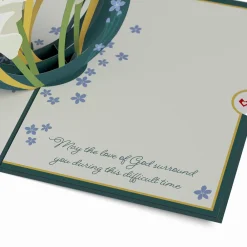 Lovepop Greeting Cards|Religious|With Deepest Sympathy Pop-Up Card