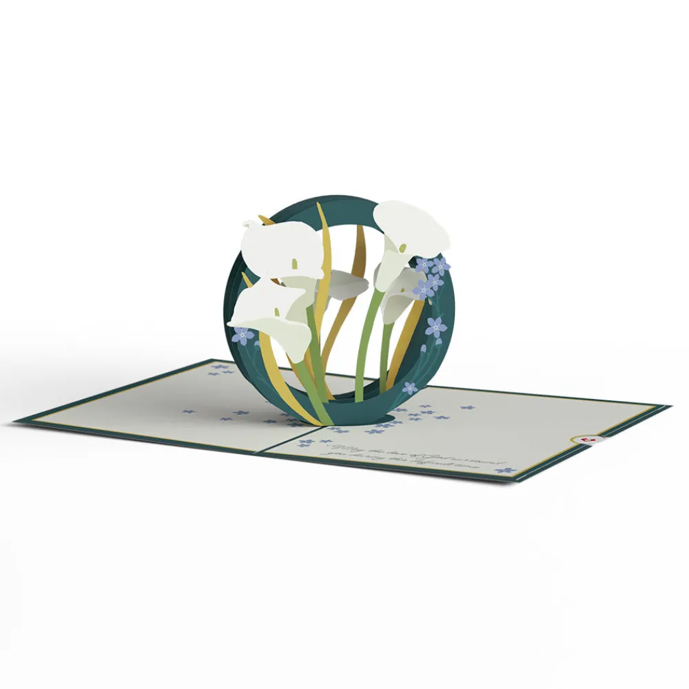 Lovepop Greeting Cards|Religious|With Deepest Sympathy Pop-Up Card