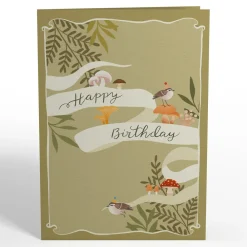 Lovepop Greeting Cards|Birthday|Woodland Birthday Party Pop-Up Card