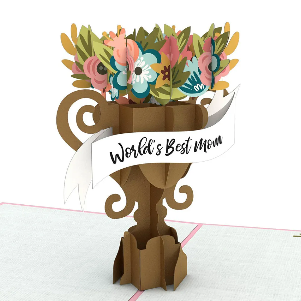Lovepop Greeting Cards|International Women'S Day 3/8|World's Best Mom Pop-Up Card