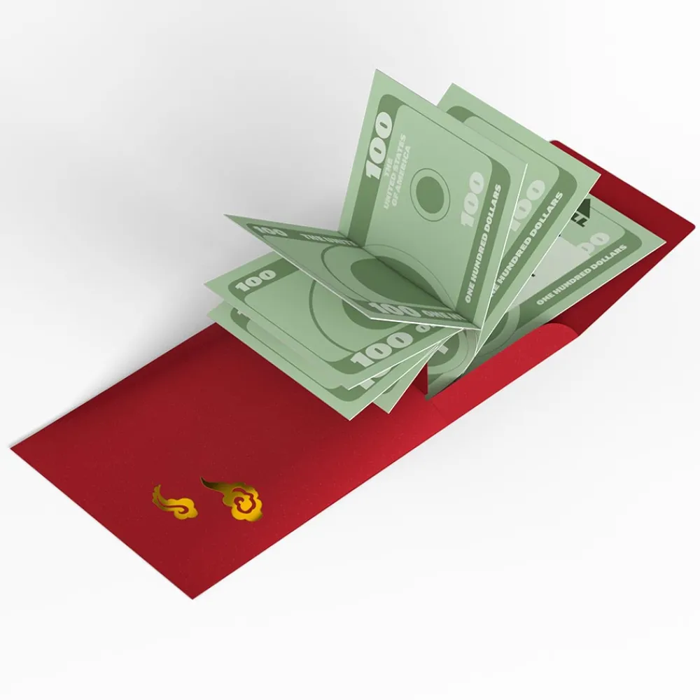 Lovepop Lunar New Year 1/29|Year of the Dragon Lunar New Year Money Holder