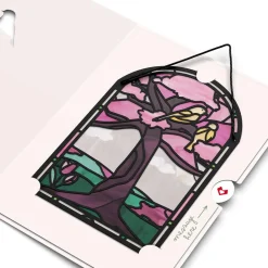 Lovepop Suncatcher Cards|Just Because|You Brighten My World Birds Suncatcher Card