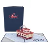 Lovepop Greeting Cards|Anniversary|You Float My Boat Pop-Up Card
