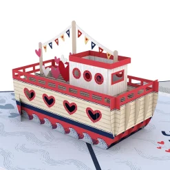 Lovepop Greeting Cards|Anniversary|You Float My Boat Pop-Up Card