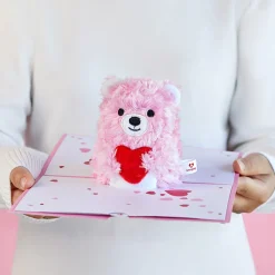 Lovepop Plushpop|Anniversary|You Make Me Beary Happy' Plushpop Card