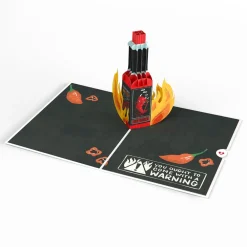 Lovepop Greeting Cards|Anniversary|You’re So Hot - Hot Sauce Pop-Up Card